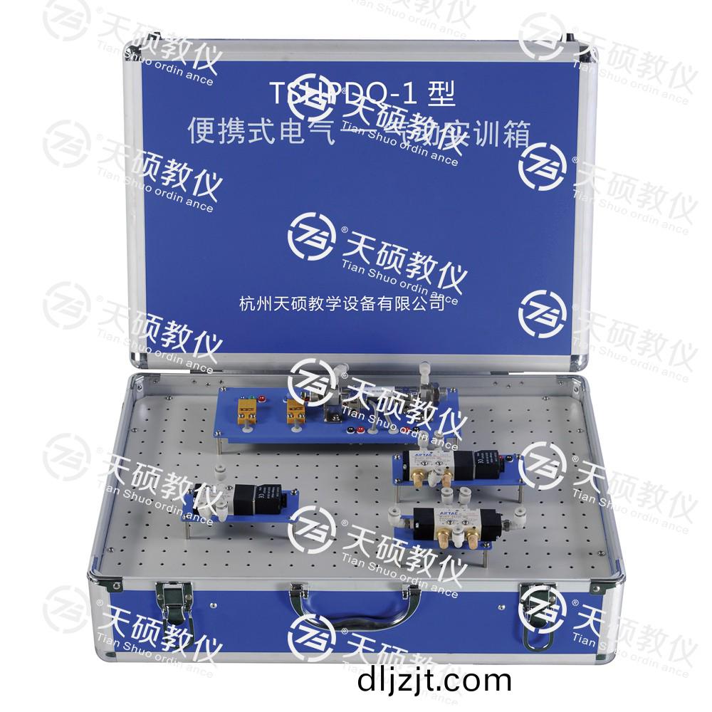 1.TSHPDQ-1型(xing) 便攜式電(dian)氣(qi)—氣(qi)動(dong)實訓(xun)箱.jpg