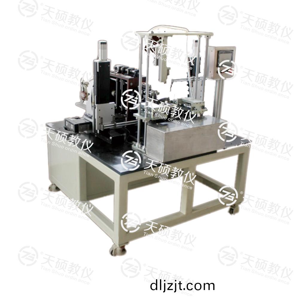 TSMTWR-2型(xing) 多軸伺服控(kong)製智(zhi)能(neng)型(xing)外(wai)繞機(ji)綜(zong)郃實(shi)訓(xun)裝寘